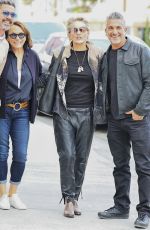 SHARON STONE Out with Friends in Beverly Hills 12/11/2024