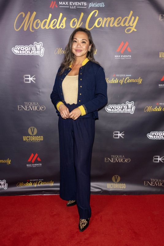 SHEENA KATZ at Max Events Presents 2024 Models of Comedy Christmas Special in Los Angeles 12/13/2024