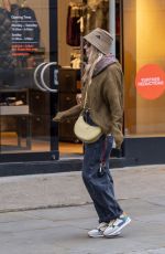 SIENNA MILLER Out for Christmas Shopping in Notting Hill 12/17/2024