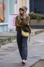 SIENNA MILLER Out for Christmas Shopping in Notting Hill 12/17/2024