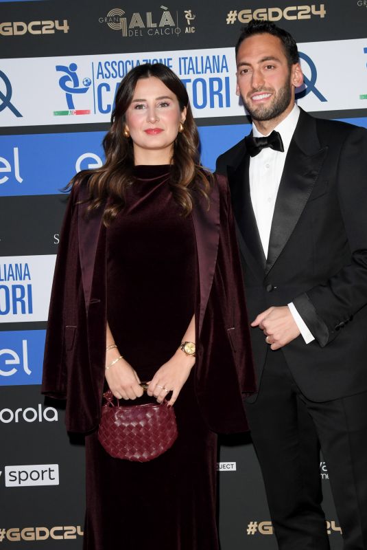 SINEM GUNDOGDU at Gran Gala del Calcio in Milan 12/02/2024