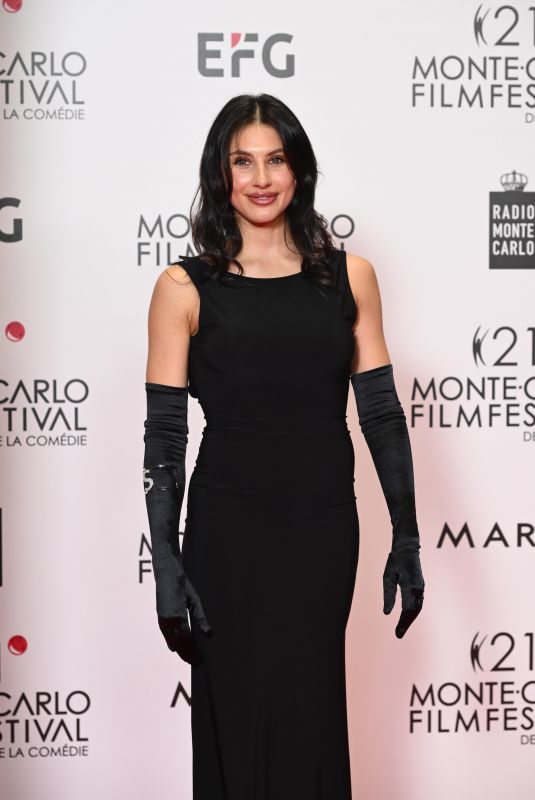 SIRIA VENDEMMIALE at 21st Montecarlo Film Festival Awards Ceremony in Monte Carlo 11/30/2024