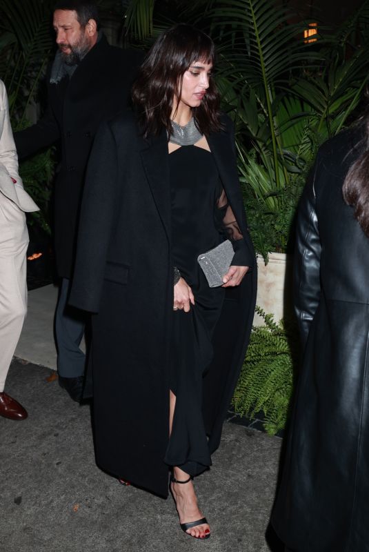 SOFIA BOUTELLA Arrives at Brunello Cucinelli Diner at Chateau Marmont in West Hollywood 12/05/2024