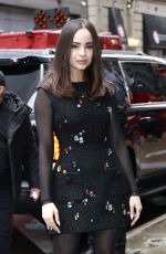 SOFIA CARSON Arrives at Good Morning America in New York 12/11/2024