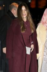 SOFIA VERGARA Leaves a Birthday Dinner in Paris 12/28/2024