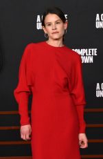 SOSIE BACON at A Complete Unknown Premiere in Los Angeles 12/10/2024