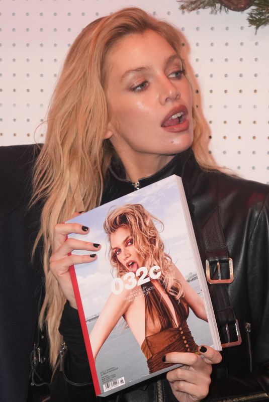 STELLA MAXWELL Celebrates Her Latest 032c Magazine Cover in West Hollywood 12/14/2024