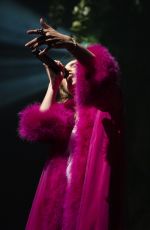 SUKI WATERHOUSE Performs at a Concert at Mtelus in Montreal 12/14/2024