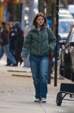 SURI CRUISE Arrives at Barrymore Theatre to Support Katie Holmes on Her Birthday 12/18/2024
