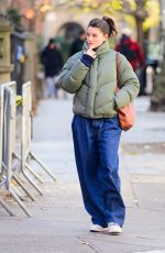 SURI CRUISE Out on a Chilly Day in New York 11/30/2024