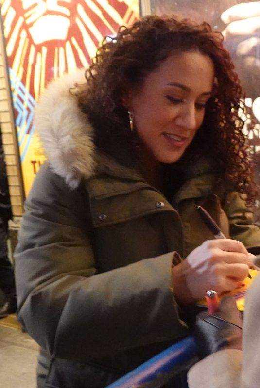 SUSAN OLIVERAS and BRYONHA MARIE Out at Times Square in New York 12/26/2024
