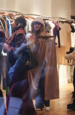 SYDNEY SWEENEY and Jonathan Davino Shopping with Friends at the LESET Store in New York 12/14/2024