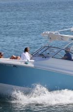 SYDNEY SWEENEY at a Boat Trip with Jonathan Davino and Friends in Florida Keys 12/12/2024