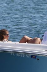 SYDNEY SWEENEY at a Boat Trip with Jonathan Davino and Friends in Florida Keys 12/12/2024