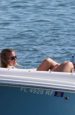 SYDNEY SWEENEY at a Boat Trip with Jonathan Davino and Friends in Florida Keys 12/12/2024