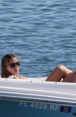 SYDNEY SWEENEY at a Boat Trip with Jonathan Davino and Friends in Florida Keys 12/12/2024