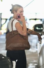 TAMMY HEMBROW and Matt Zukowski Return From Their Honeymoon in Lapland at Brisbane Airport 12/08/2024
