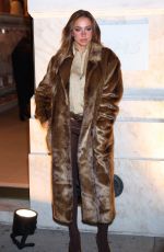 TATE MCRAE Arrives at SKIMS Flagship Grand Opening in New York 12/12/2024