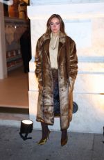 TATE MCRAE Arrives at SKIMS Flagship Grand Opening in New York 12/12/2024
