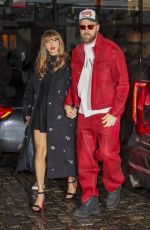 TAYLOR SWIFT and Travis Kelce Arrives at Chez Margaux in New York City 12/28/2024