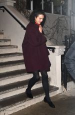 TAYLOR SWIFT and Travis Kelce Out for Dinner with Jack Antonoff and MARGARE QUALLEY in New York 12/27/2024