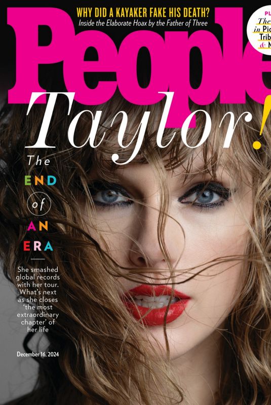 TAYLOR SWIFT in People Magazine, December 2024