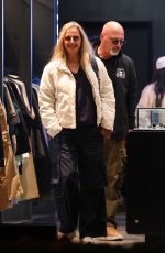 TERRY MANDEL Out for Christmas Shopping at Feature Sneaker Boutique in Calabaas 12/21/2024