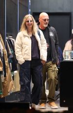 TERRY MANDEL Out for Christmas Shopping at Feature Sneaker Boutique in Calabaas 12/21/2024