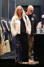 TERRY MANDEL Out for Christmas Shopping at Feature Sneaker Boutique in Calabaas 12/21/2024