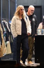 TERRY MANDEL Out for Christmas Shopping at Feature Sneaker Boutique in Calabaas 12/21/2024