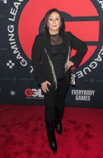 TIA MINZONI at Global Gaming League Launches at Las Vegas Academy Headquarters 12/14/2024