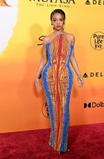 TIFFANY BOONE at Mufasa: The Lion King Premiere at Dolby Theatre in Los Angeles 12/09/2024