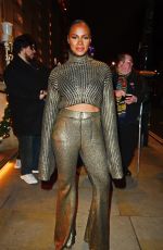 TIKA SUMPTER Arrives Back at Her Hotel in London 12/10/2024