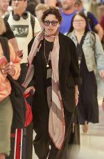 TINA ARENA Arrives at Sydney Airport 12/09/2024