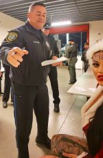 TOOCHI KASH and AMBER GHINI Shown in Their Official Mugshots Released by Santa Clarita Police Department 12/19/2024