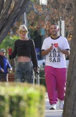 TORI SPELLING Out with a Friend in Calabasas 12/16/2024