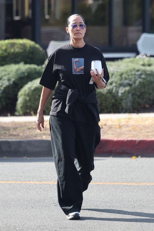 TRACEE ELLIS ROSS Heading to a Spa in Beverly Hills 12/20/2024