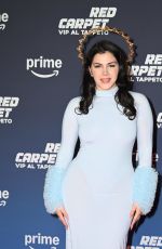 VALENTINA NAPPI at Red Carpet – Vip Al Tappeto in Milan 12/17/2024