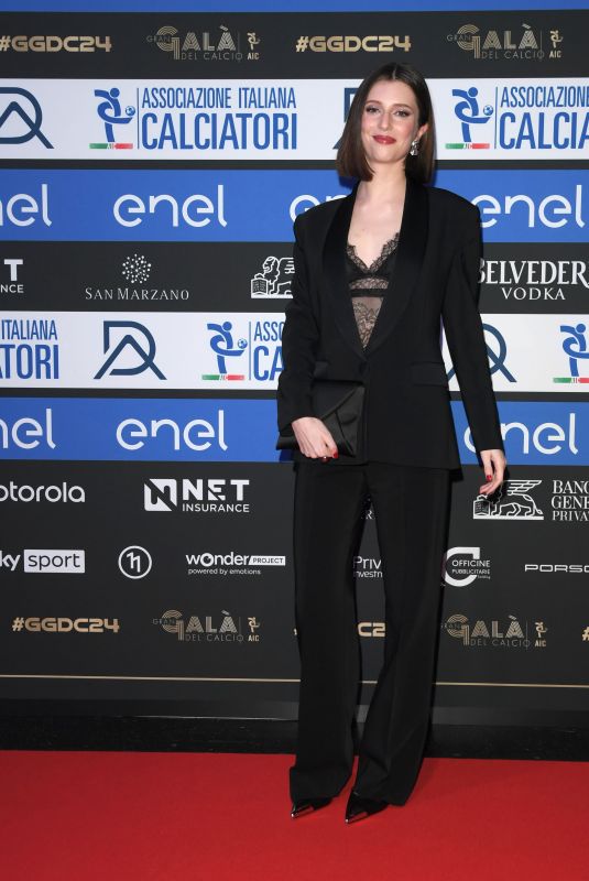 VALENTINA ULIVIERI at Gran Gala del Calcio in Milan 12/02/2024