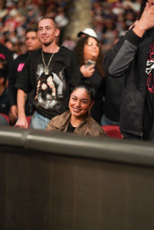 VANESSA HUDGENS at WWE Monday Night RAW in Glendale 11/25/2024