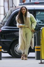 VICK HOPE Arrives at BBC Studios in London 12/16/2024