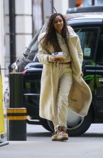VICK HOPE Arrives at BBC Studios in London 12/16/2024