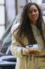 VICK HOPE Arrives at BBC Studios in London 12/16/2024