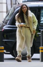 VICK HOPE Arrives at BBC Studios in London 12/16/2024