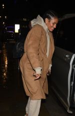 VICK HOPE Leaves Countdown Studios in Manchester 12/04/2024