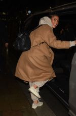 VICK HOPE Leaves Countdown Studios in Manchester 12/04/2024