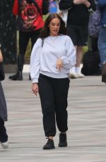 VICKY PATTISON Leaves Sunday Brunch TV in London 08/18/2024