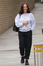 VICKY PATTISON Leaves Sunday Brunch TV in London 08/18/2024