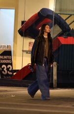 VITTORIA CERETTI Out for Dinner with Her Family in Los Angeles 12/26/2024