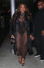 VIVICA A. FOX Leaves Jamie Foxx